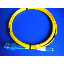 Cordes à fibres optiques Sc-LC Duplex Patchcord 3m 3.0mm